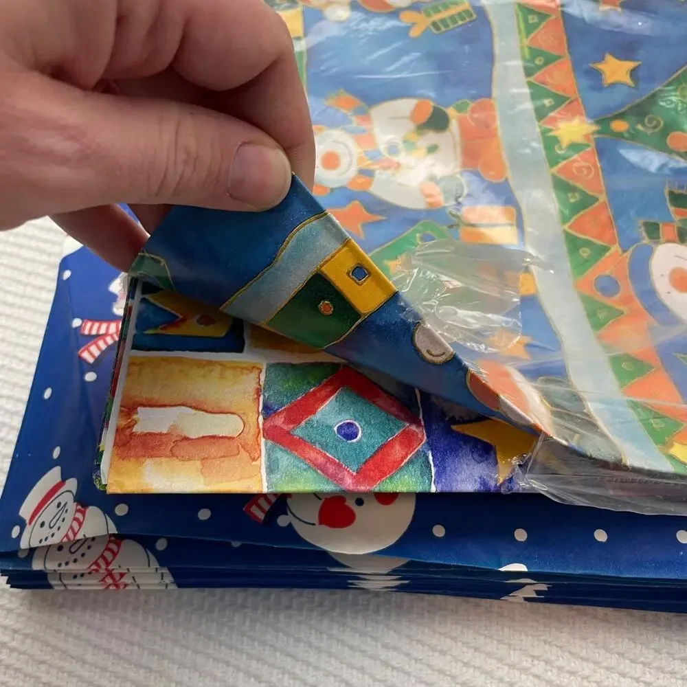 Vintage gift bags and vintage wrapping paper
